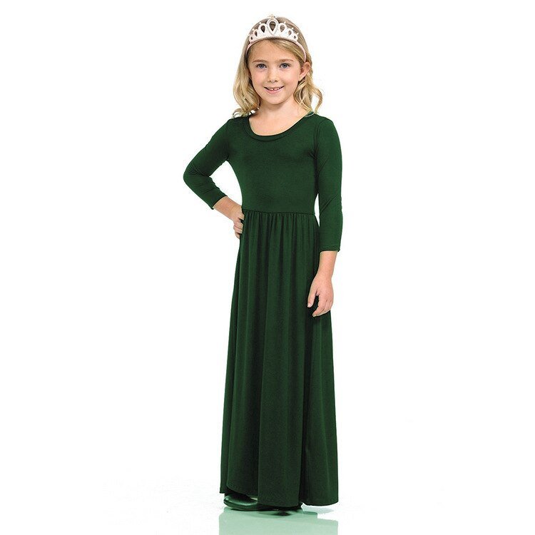 Kids Long Bohemia Maxi Dresses For Girls Clothes Teen Sundress Baby Girl Birthday Party Floral Dress Children's Beach Clothing