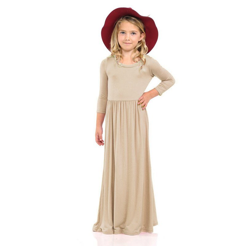 Kids Long Bohemia Maxi Dresses For Girls Clothes Teen Sundress Baby Girl Birthday Party Floral Dress Children's Beach Clothing