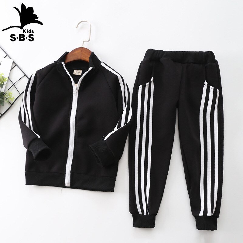 Children's Clothing 2020 Autumn and Winter Long-sleeved Plus Velvet Boys and Girls Zipper Casual Suit Two-piece Sports Set Children's Clothing 2020 Autumn and Winter Long-sleeved Plus Velvet Boys and Girls Zipper Casual Suit Two-piece Sports Set