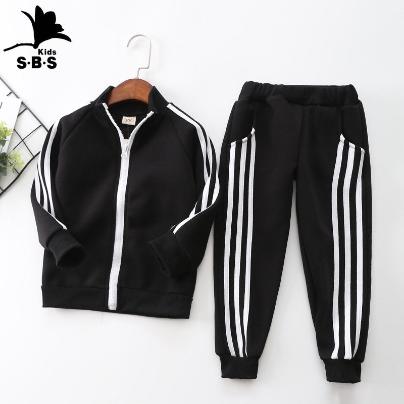 Children’s Clothing 2020 Autumn and Winter Long-sleeved Plus Velvet Boys and Girls Zipper Casual Suit Two-piece Sports Set Children's Clothing 2020 Autumn and Winter Long-sleeved Plus Velvet Boys and Girls Zipper Casual Suit Two-piece Sports Set