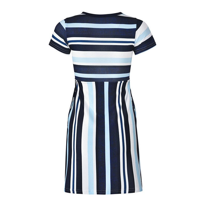 Kids Dresses For Girls Toddler Baby Girls Striped Beach Strap Clothes Long Dress Bohemian Children Party Beachwear Dress Outfits