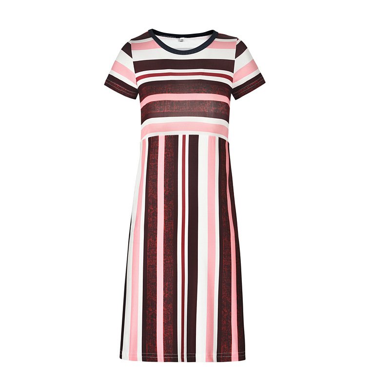 Kids Dresses For Girls Toddler Baby Girls Striped Beach Strap Clothes Long Dress Bohemian Children Party Beachwear Dress Outfits