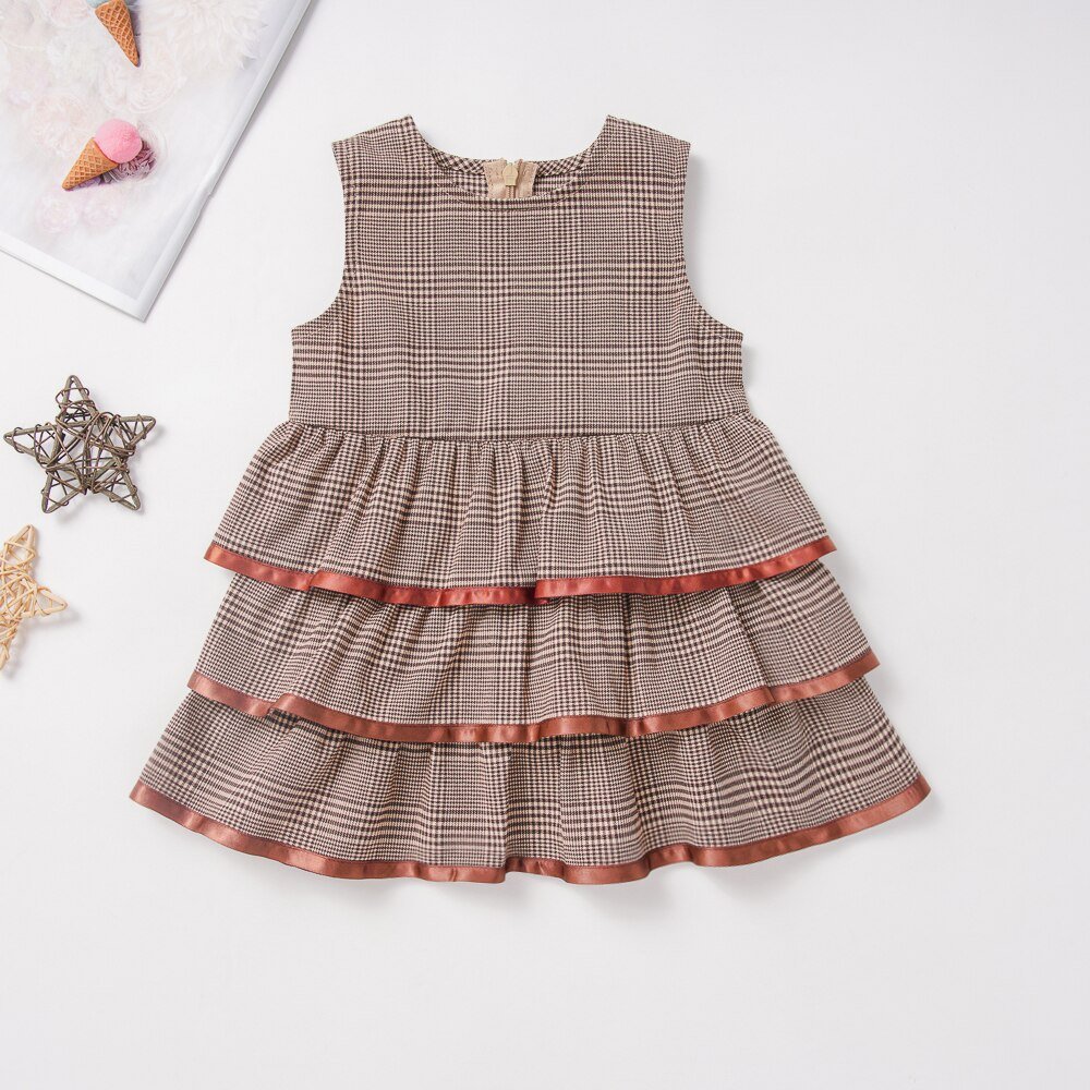Micol Emilly Children Dress Long Sleeve Kids Clothing Sets 2 Pcs Girls Coat+Dress Korean Medieval Dress for Baby Girls 1-5 Years