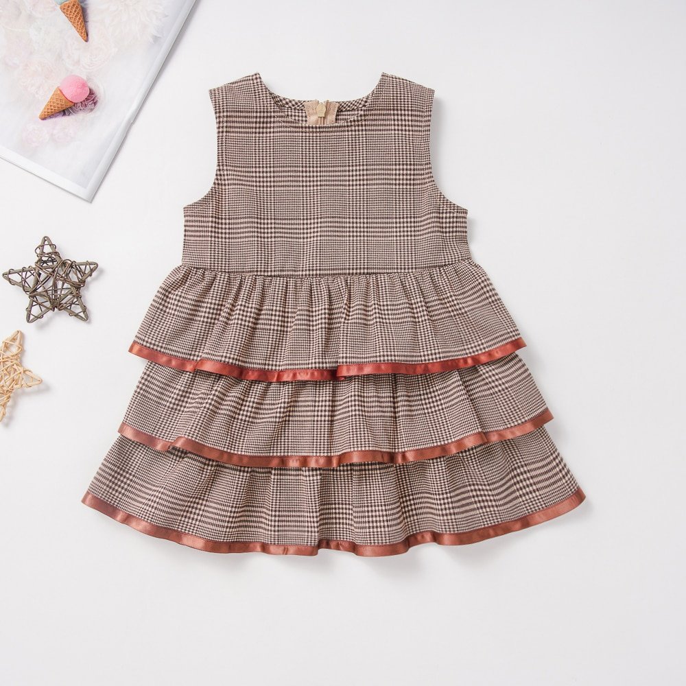 Micol Emilly Children Dress Long Sleeve Kids Clothing Sets 2 Pcs Girls Coat+Dress Korean Medieval Dress for Baby Girls 1-5 Years