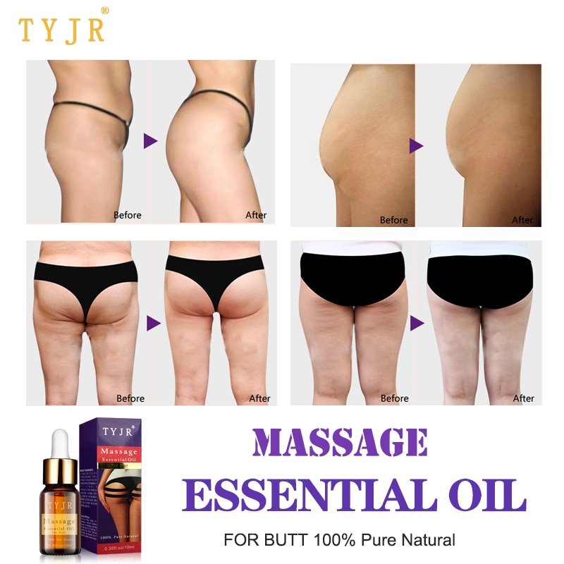 Hip Lift Up Buttock Massage Essential Oil Butt Enlargement Cellulite Cream Firming and Lifting for Women Big Butt 10ML TSLM2