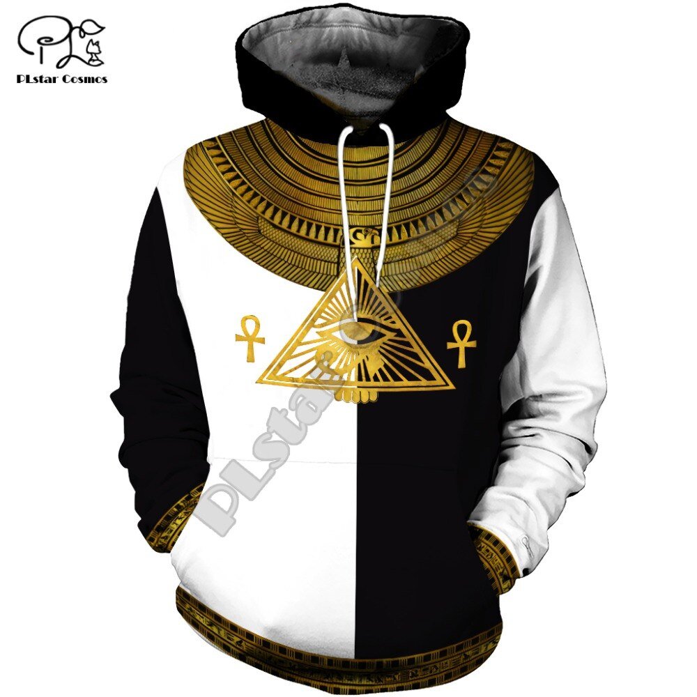 PLstar Cosmos Horus Egyptian God Eye of Egypt Pharaoh Art Tracksuit Casual 3DPrint Hoodie/Sweatshirt/Jacket/Men Women s16