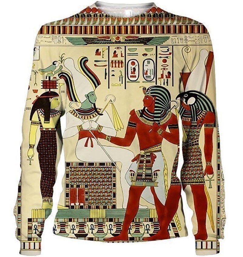 Ancient Egypt Men Hoodie Horus Egyptian God 3d Printed Harajuku Fashion Hooded Sweatshirt Street Jacket Unisex hoodies