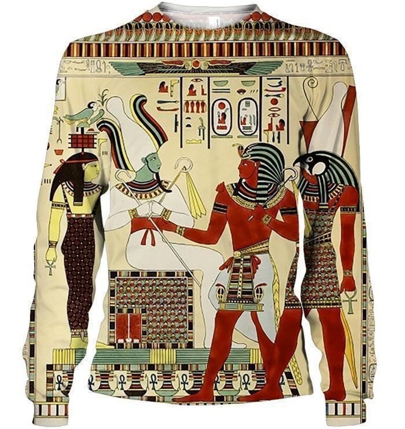 Ancient Egypt Men Hoodie Horus Egyptian God 3d Printed Harajuku Fashion Hooded Sweatshirt Street Jacket Unisex hoodies