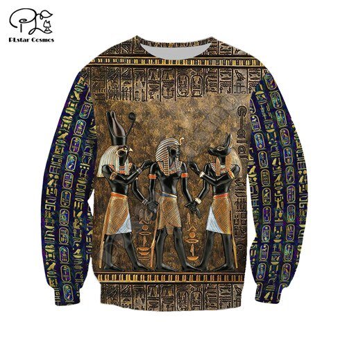 PLstar Cosmos God of The Egyptian Egypt Ancient Symbol Anubis Face NewFashion Funny 3DPrint Zipper/Hoodies/Sweatshirts/Jacket 15
