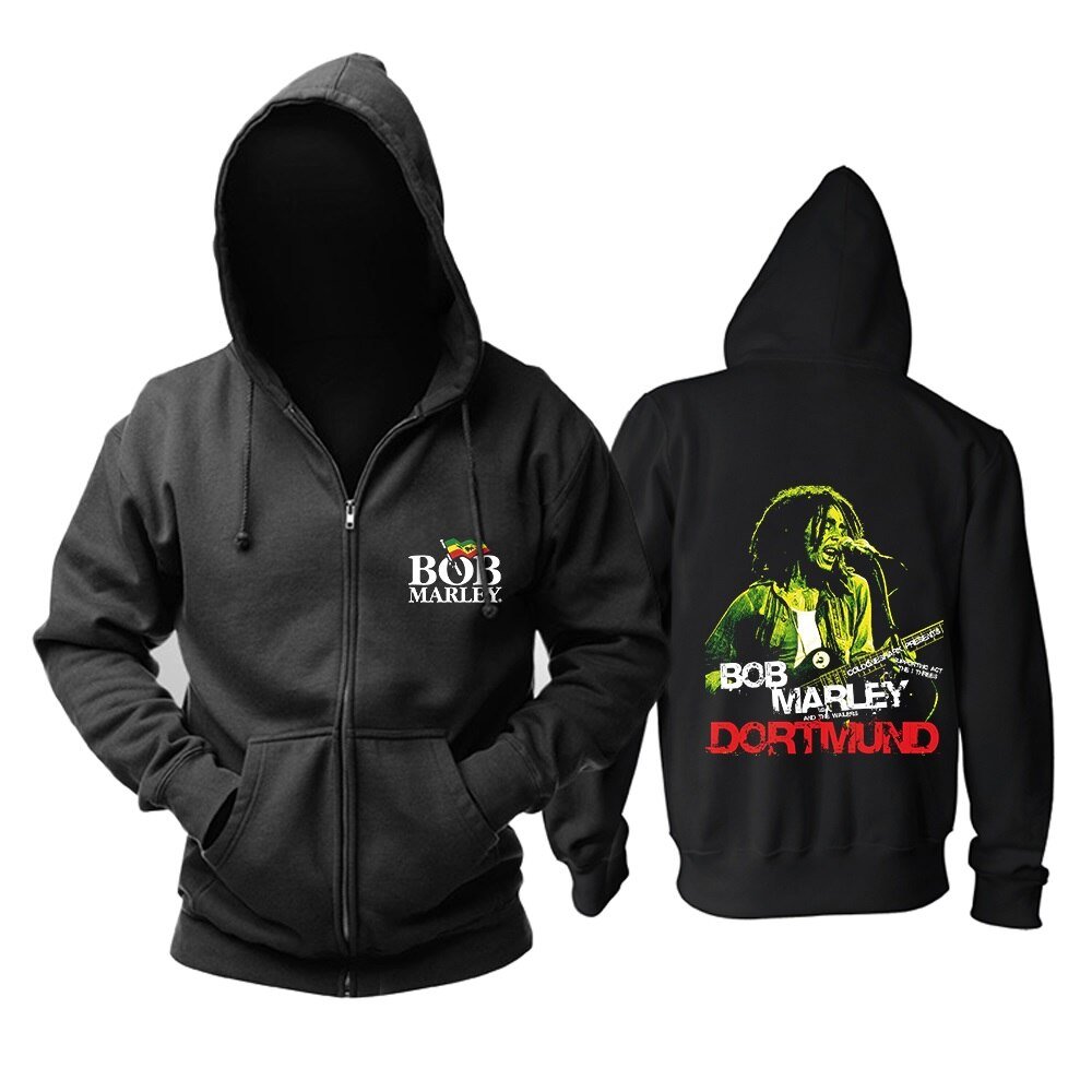 7 designs Bob Marley zipper Sweatshirt Rock Vintage hoodies brand shell jacket sudadera Punk fleece Reggae musician jazz R&B