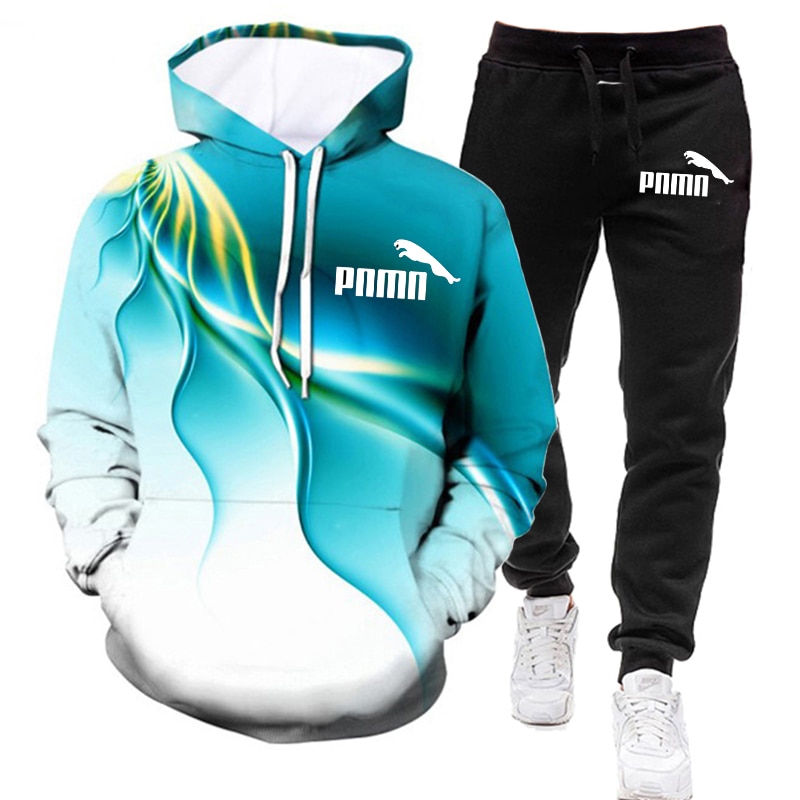 Herfst 2020 Mannen Sets Print Hooded Sweater + Broek 2 Stuks Sets Trainingspak Mannen Kleding Casual Sportwear Fitness Sport Pak s-4XL Herfst 2020 Mannen Sets Print Hooded Sweater + Broek 2 Stuks Sets Trainingspak Mannen Kleding Casual Sportwear Fitness Sport Pak s-4XL
