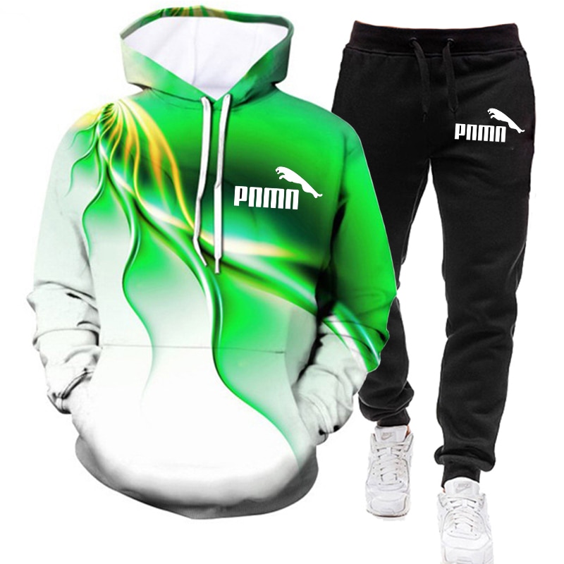 Herfst 2020 Mannen Sets Print Hooded Sweater + Broek 2 Stuks Sets Trainingspak Mannen Kleding Casual Sportwear Fitness Sport Pak s-4XL Herfst 2020 Mannen Sets Print Hooded Sweater + Broek 2 Stuks Sets Trainingspak Mannen Kleding Casual Sportwear Fitness Sport Pak s-4XL