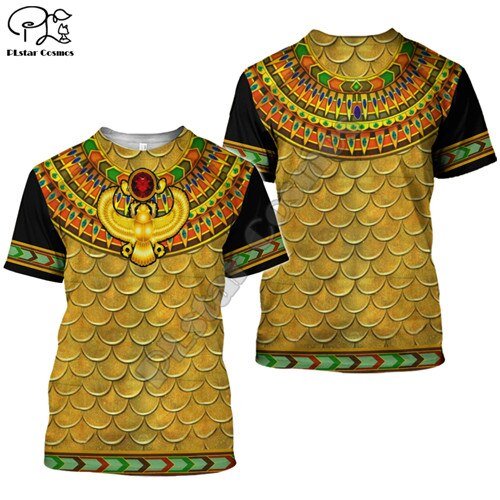 Plstar Cosmos Horus Oude Horus Egyptische God Oog Van Egypte Farao Anubis Gezicht 3d Gedrukt T-shirt Mannen/Vrouwen Unisex streetwear