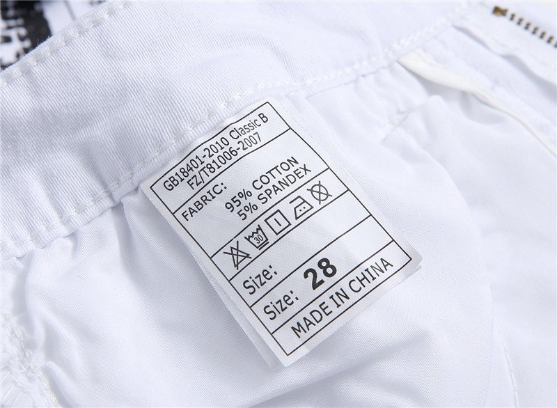 Nieuwe Jeans Mannen Casual Hiphop Broek Afdrukken Ontwerp Wit Straight Jean Voor Mannelijke Denim Broek Streetwear mannen Biker Jeans