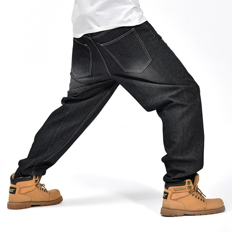 2019 CHOLYL Man losse jeans hiphop skateboard jeans baggy broek denim broek hip hop mannen ad rap jeans 4 Seizoenen big size 30-46 2019 CHOLYL Man losse jeans hiphop skateboard jeans baggy broek denim broek hip hop mannen ad rap jeans 4 Seizoenen big size 30-46