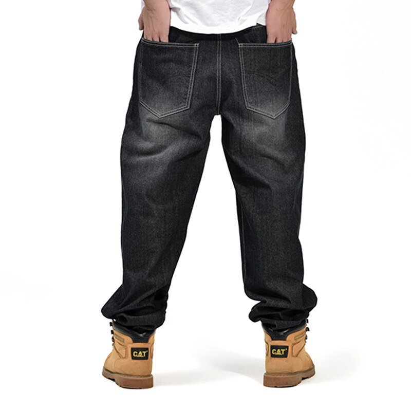 2019 CHOLYL Man losse jeans hiphop skateboard jeans baggy broek denim broek hip hop mannen ad rap jeans 4 Seizoenen big size 30-46 2019 CHOLYL Man losse jeans hiphop skateboard jeans baggy broek denim broek hip hop mannen ad rap jeans 4 Seizoenen big size 30-46