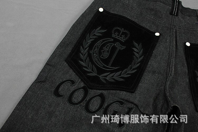 2020 Losse Hiphop Jeans Mannen Gedrukt Jeans Mannen Jurk Grote Werven Tij Rechte Broek Hip-Hop Hiphop hip-Hop Kleding Massaal