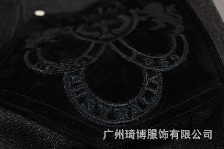 2020 Losse Hiphop Jeans Mannen Gedrukt Jeans Mannen Jurk Grote Werven Tij Rechte Broek Hip-Hop Hiphop hip-Hop Kleding Massaal