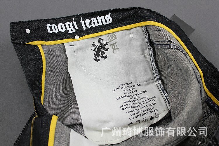 2020 Losse Hiphop Jeans Mannen Gedrukt Jeans Mannen Jurk Grote Werven Tij Rechte Broek Hip-Hop Hiphop hip-Hop Kleding Massaal