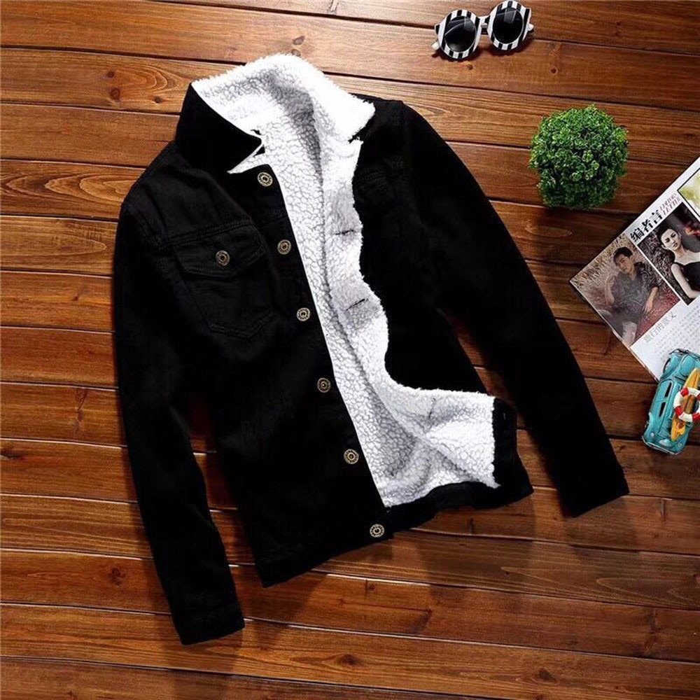 Vrouwen Denim Jassen Met Bont Dame Herfst Winter Denim Jassen Warm Overstuur Jassen Vintage Lange Mouwen Losse Jeans Jas Uitloper