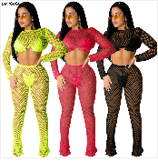 Herfst Winter Vrouwen Set Denim Trainingspakken Lange Mouwen Crop Top Mini Rokken suits Parels Tweedelige Pak Plus Size XL-5XL GL19436
