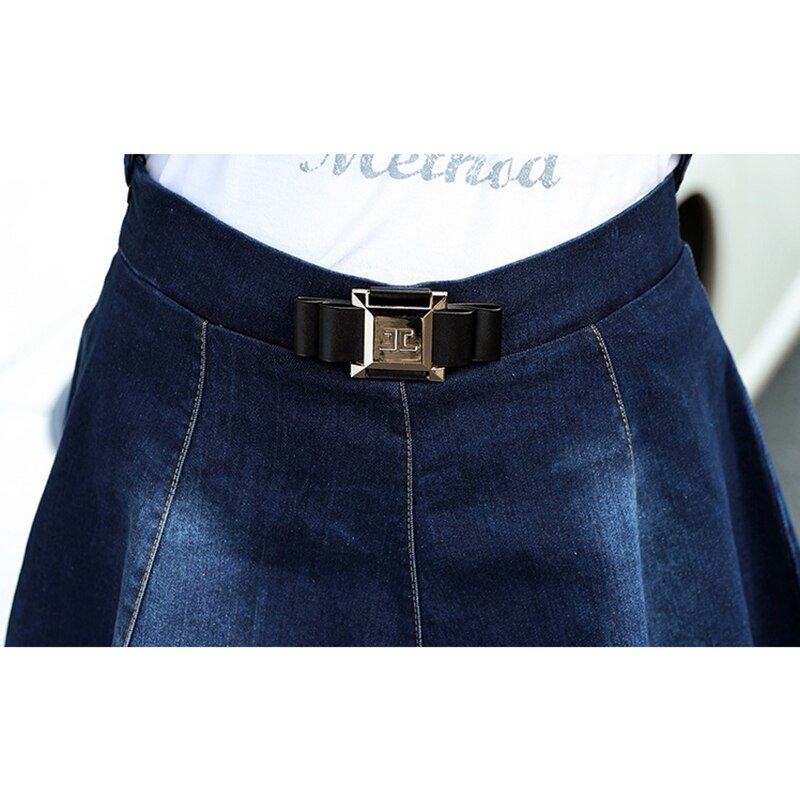 Denim Jas Rok Pak 2019 Lente Mode Elegante Toevallige 2 Delige Set Vrouwen Rits Jeans Jas En Mini Swing Rokken suits W976