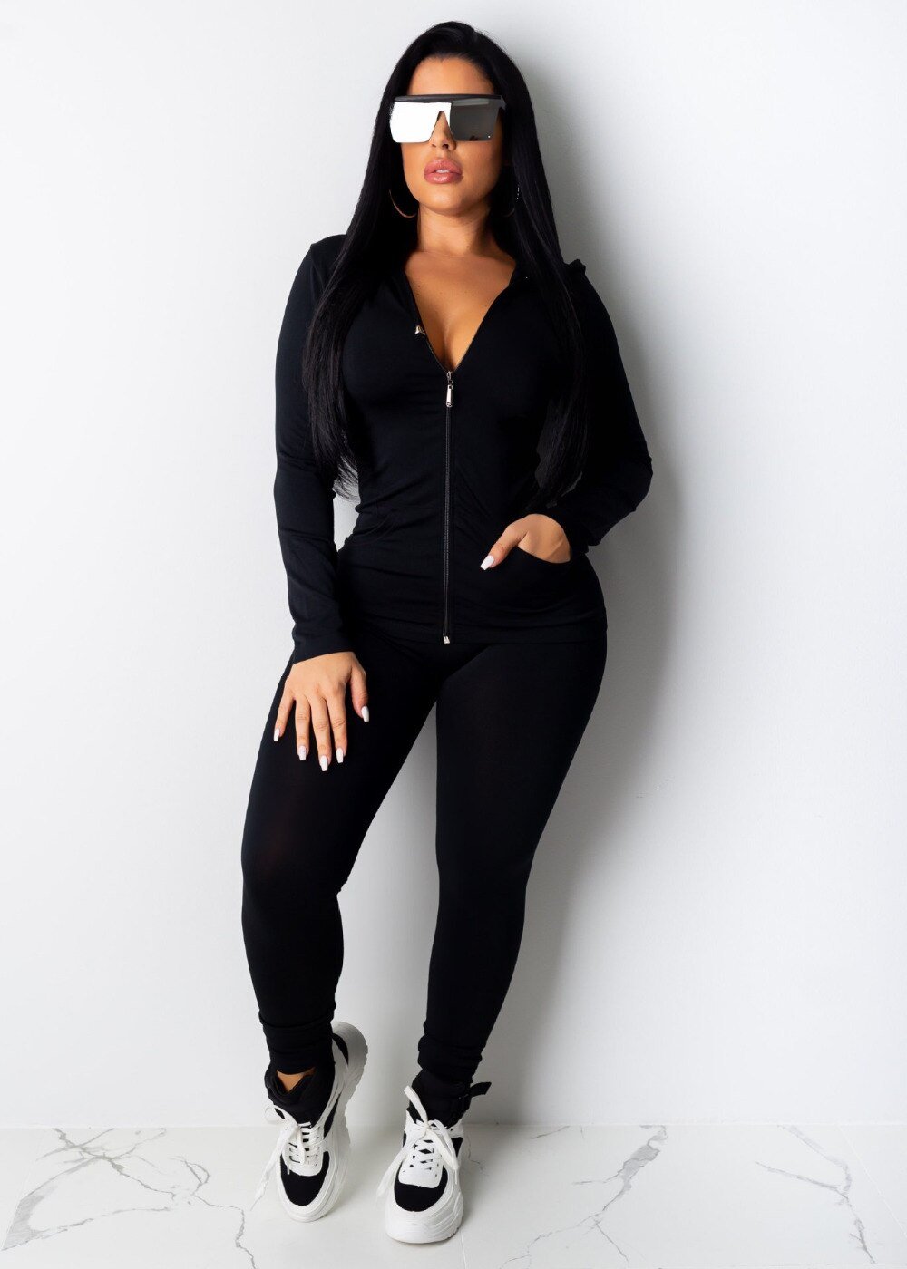 Tweedelige Set Trainingspak Vrouwen Festival Kleding Fall Winter Top + Broek Zweet Suits Neon 2 Stuk Outfits Bijpassende Sets plus Size