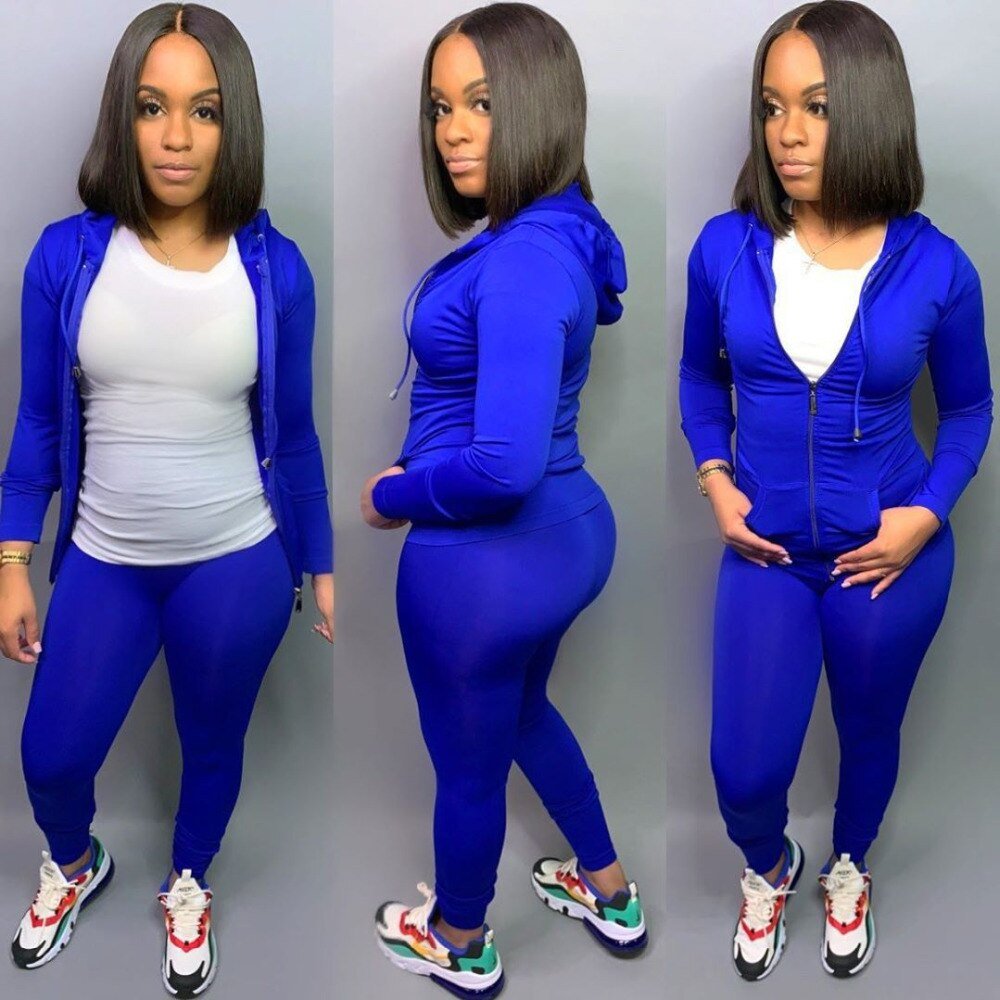 Tweedelige Set Trainingspak Vrouwen Festival Kleding Fall Winter Top + Broek Zweet Suits Neon 2 Stuk Outfits Bijpassende Sets plus Size