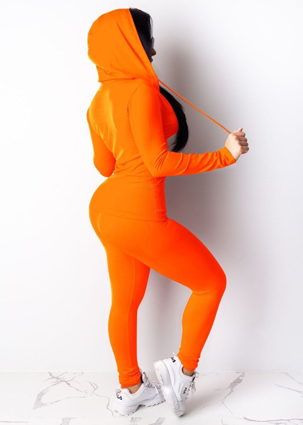 Tweedelige Set Trainingspak Vrouwen Festival Kleding Fall Winter Top + Broek Zweet Suits Neon 2 Stuk Outfits Bijpassende Sets plus Size