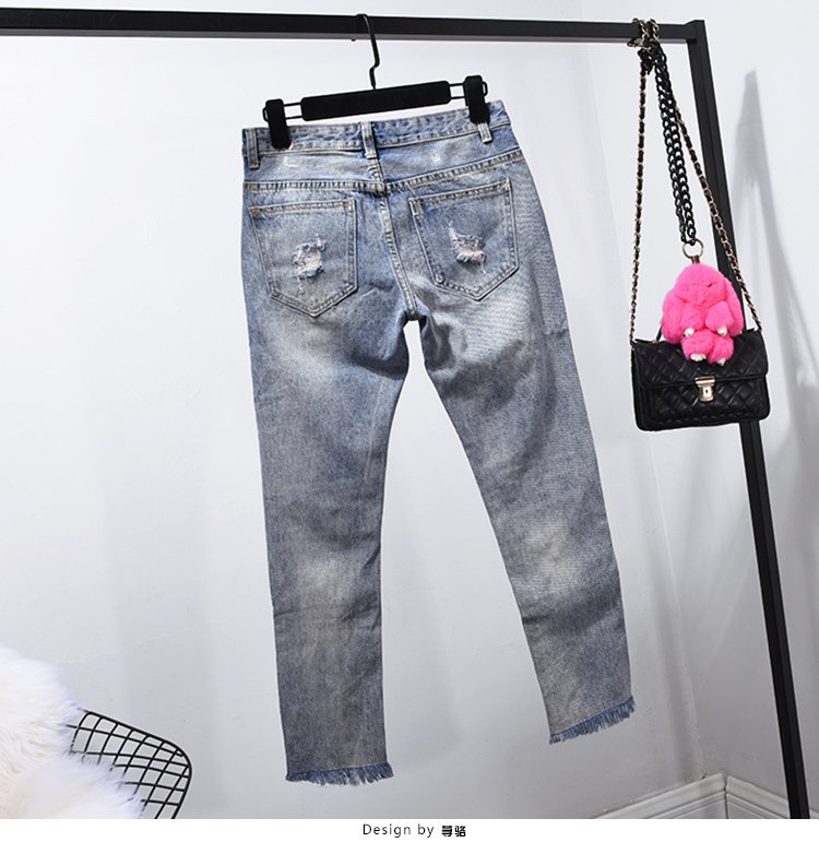 Mode Jeans Sets Denim Vest Jas Sets Vrouwen Tweedelige Set 2019 Lente Herfst Cartoon Lovertjes Jas + Gat Jeans femme