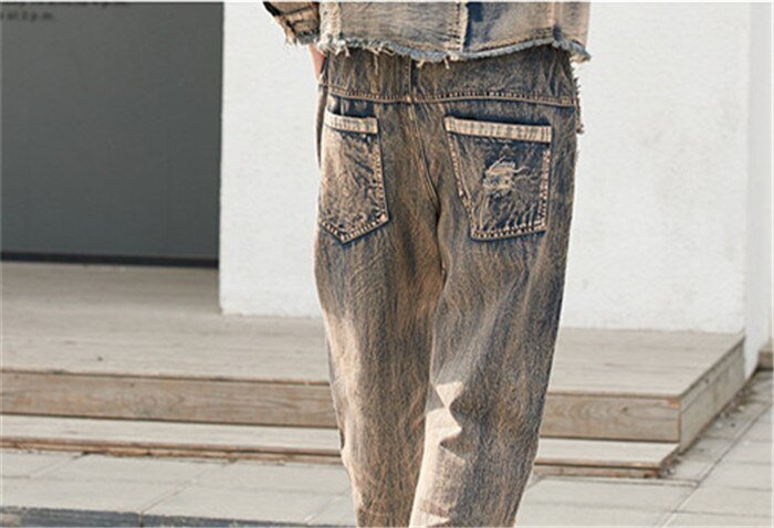 Koreaanse Dames Jeans Jassen Casual Broek Womens Denim Tweedelige Sets Lente Trainingspak Vrouw Bloemen Kleding Outfits