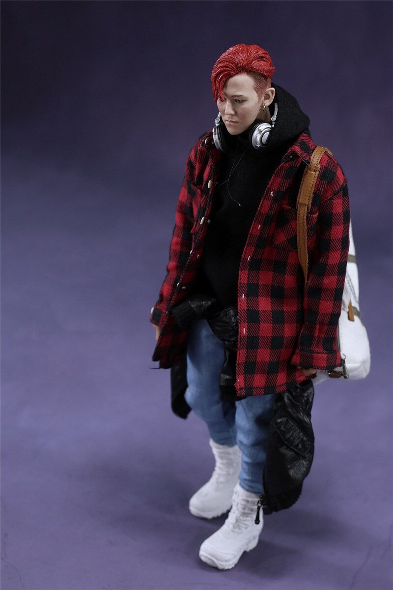 1/6 Mannen Mode Vlucht Jas Sets Lederen Jas Jeans Laarzen Model Voor 12 Inch Bigbang Kleding Accessoire