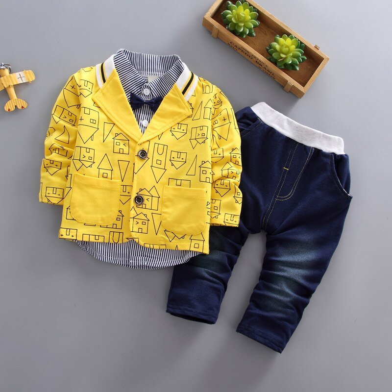 Kinderkleding Herfst Winter Jongens Sport Pak Baby Jongens Kleding Jongens Sets Kinderen Kleding Denim Jas + T-shirt + Jeans 3Pcs Outfits Kinderkleding Herfst Winter Jongens Sport Pak Baby Jongens Kleding Jongens Sets Kinderen Kleding Denim Jas + T-shirt + Jeans 3Pcs Outfits