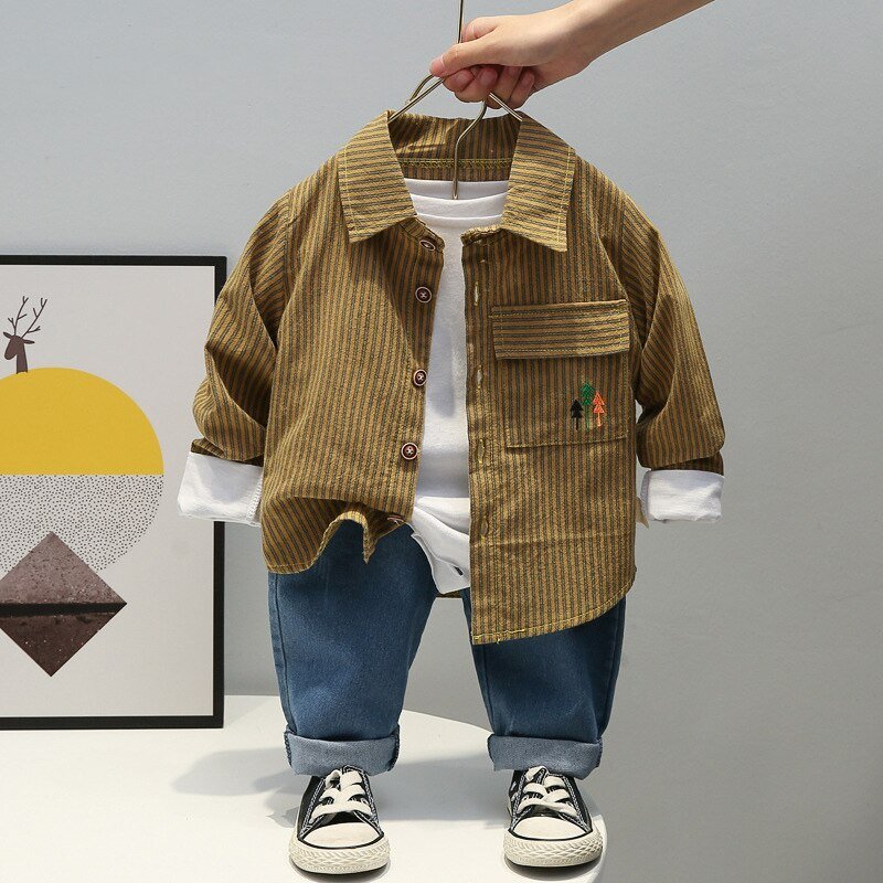 Kinderkleding Herfst Winter Jongens Sport Pak Baby Jongens Kleding Jongens Sets Kinderen Kleding Denim Jas + T-shirt + Jeans 3Pcs Outfits Kinderkleding Herfst Winter Jongens Sport Pak Baby Jongens Kleding Jongens Sets Kinderen Kleding Denim Jas + T-shirt + Jeans 3Pcs Outfits