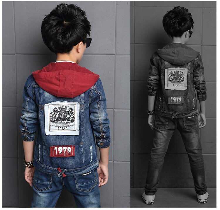 Kinderkleding Sets Jongens Denim Pak 2020 Nieuwe Herfst Kinderen Jassen Grote Kids Hooded Jeans Twee Stukken Set 3 Tot 14 Jaar Kinderkleding Sets Jongens Denim Pak 2020 Nieuwe Herfst Kinderen Jassen Grote Kids Hooded Jeans Twee Stukken Set 3 Tot 14 Jaar