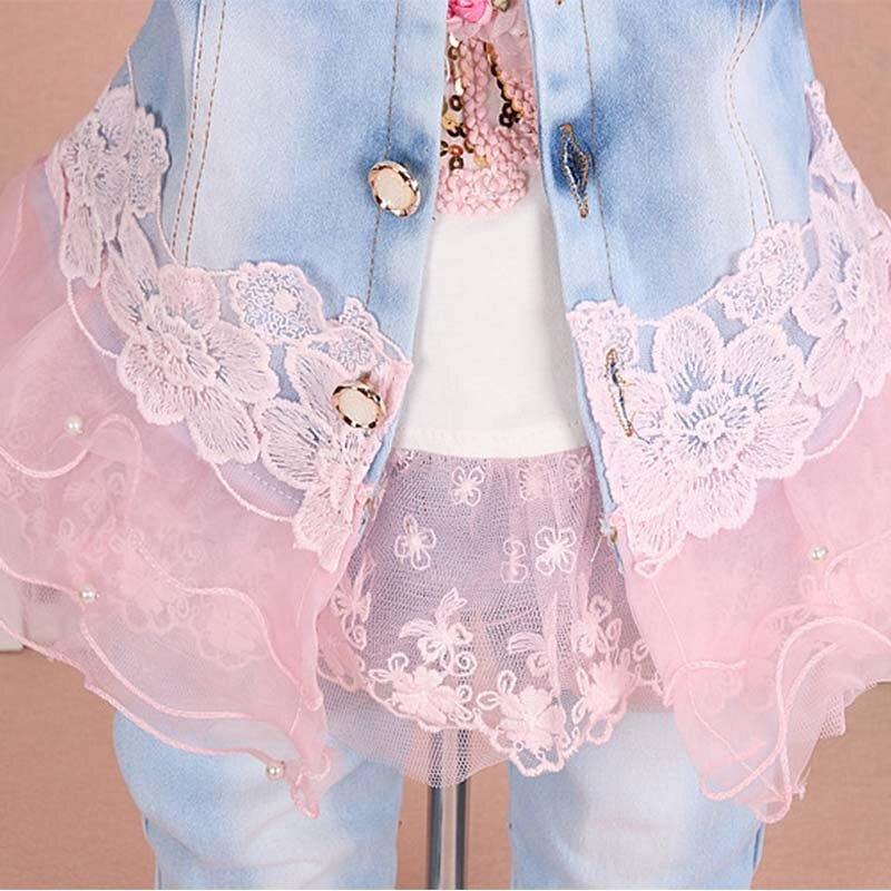 Peuter Meisje Kleding 2019 Lente Herfst Mode Kinderen Kleding Set Kids Baby Cowboy Kleding Sets Denim Jas + Meisjes Jeans Peuter Meisje Kleding 2019 Lente Herfst Mode Kinderen Kleding Set Kids Baby Cowboy Kleding Sets Denim Jas + Meisjes Jeans