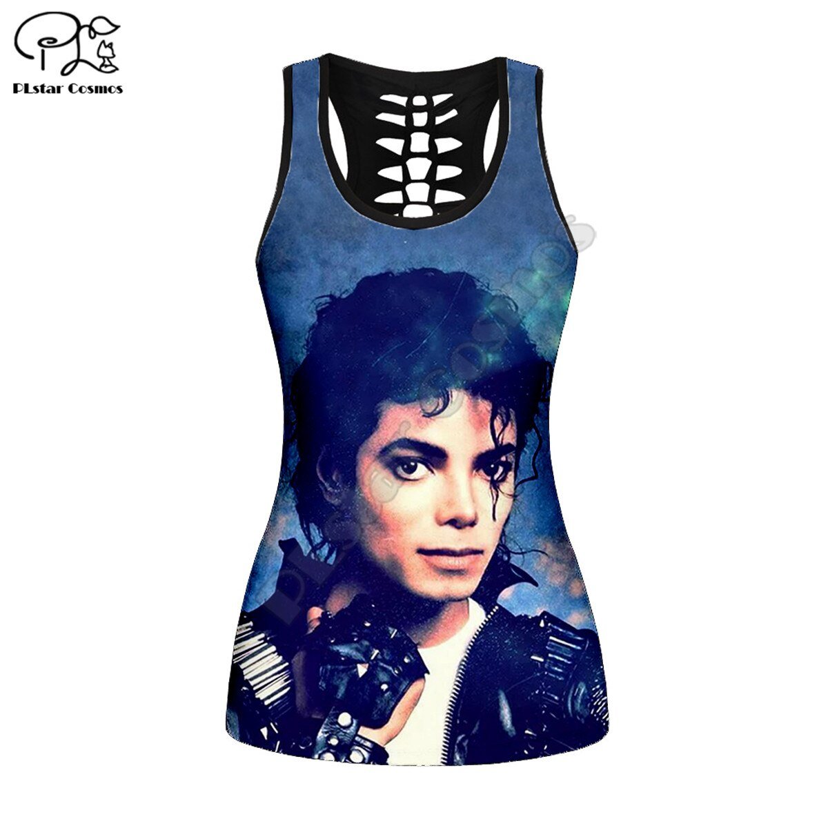 Plstar Cosmos Michael Jackson 3D Gedrukt Womens Sexy Tank Tps Zomer Vest Tank Top Vrouwen Mode Yoga Vest