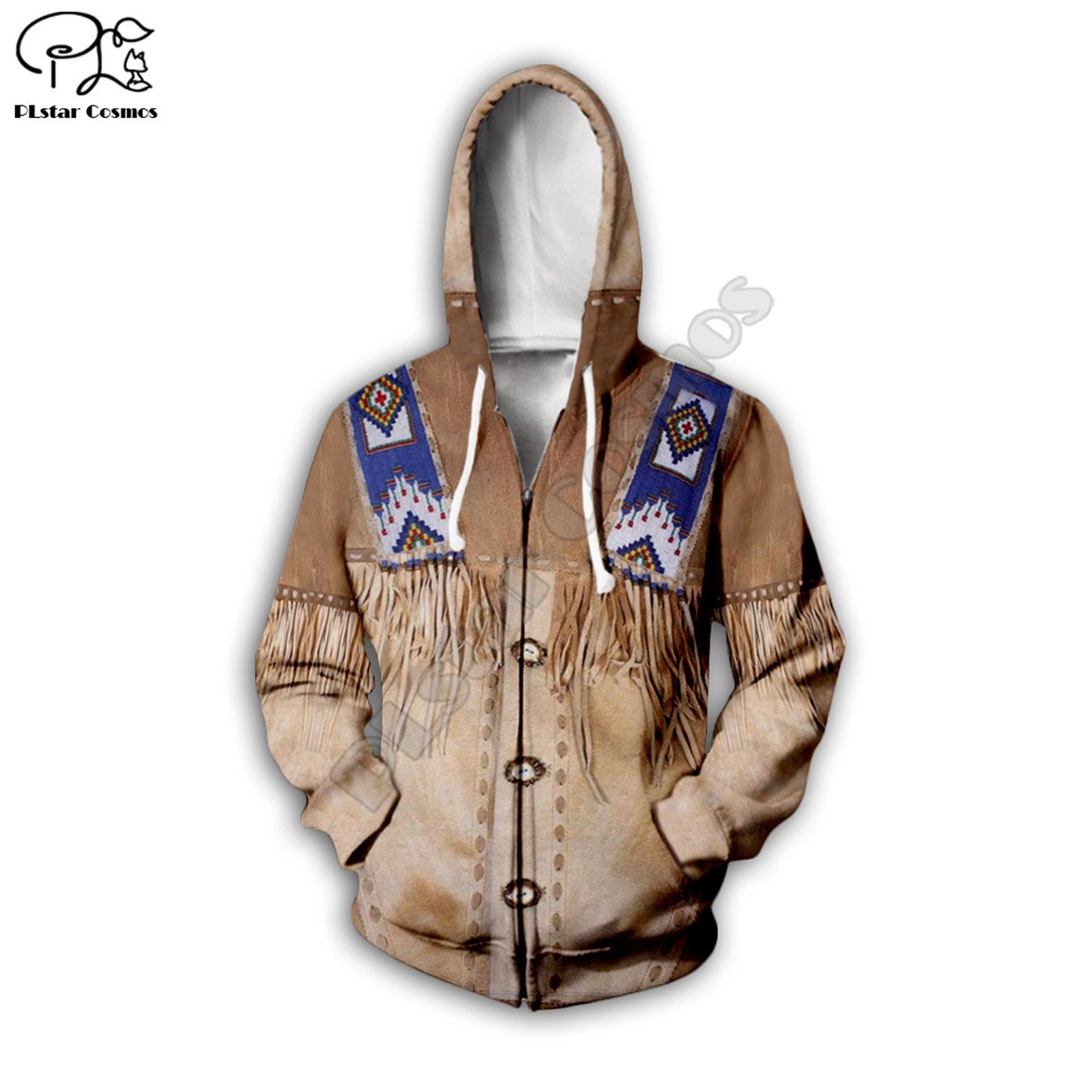 Indische Stijl Kostuum 3d Gedrukt Hoodies Harajuku Fashion Hip Hop Hooded Sweater Zip Hoodies Vrouwen Voor Mannen Dropshipping