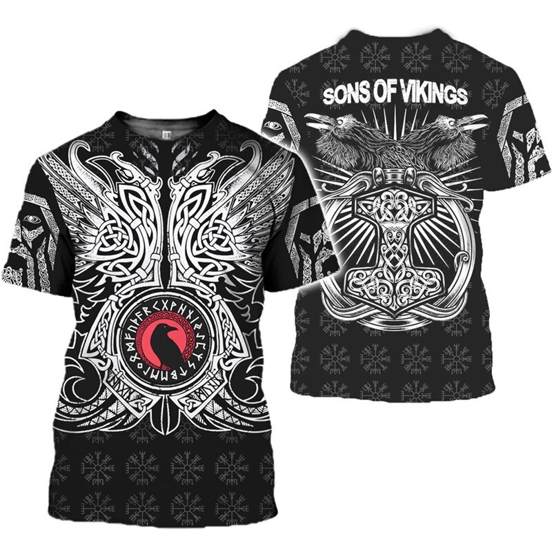 Plstar Cosmos Rapport Ontwerp Viking Tattoo 3D T Shirts 3D Luipaard Print Tees Man Vrouwen Roma Art Tekening Nieuwste Army game Bird Top