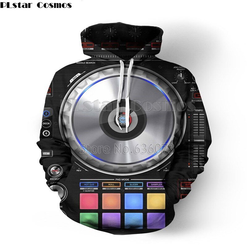 Dj Controller 3D Hd Gedrukt Hoodie Mannen Hoodies Voor Rock Dj Disco Speler Sweatsthirts Dj Top Led Flashing Equalizer El trui Dj Controller 3D Hd Gedrukt Hoodie Mannen Hoodies Voor Rock Dj Disco Speler Sweatsthirts Dj Top Led Flashing Equalizer El trui