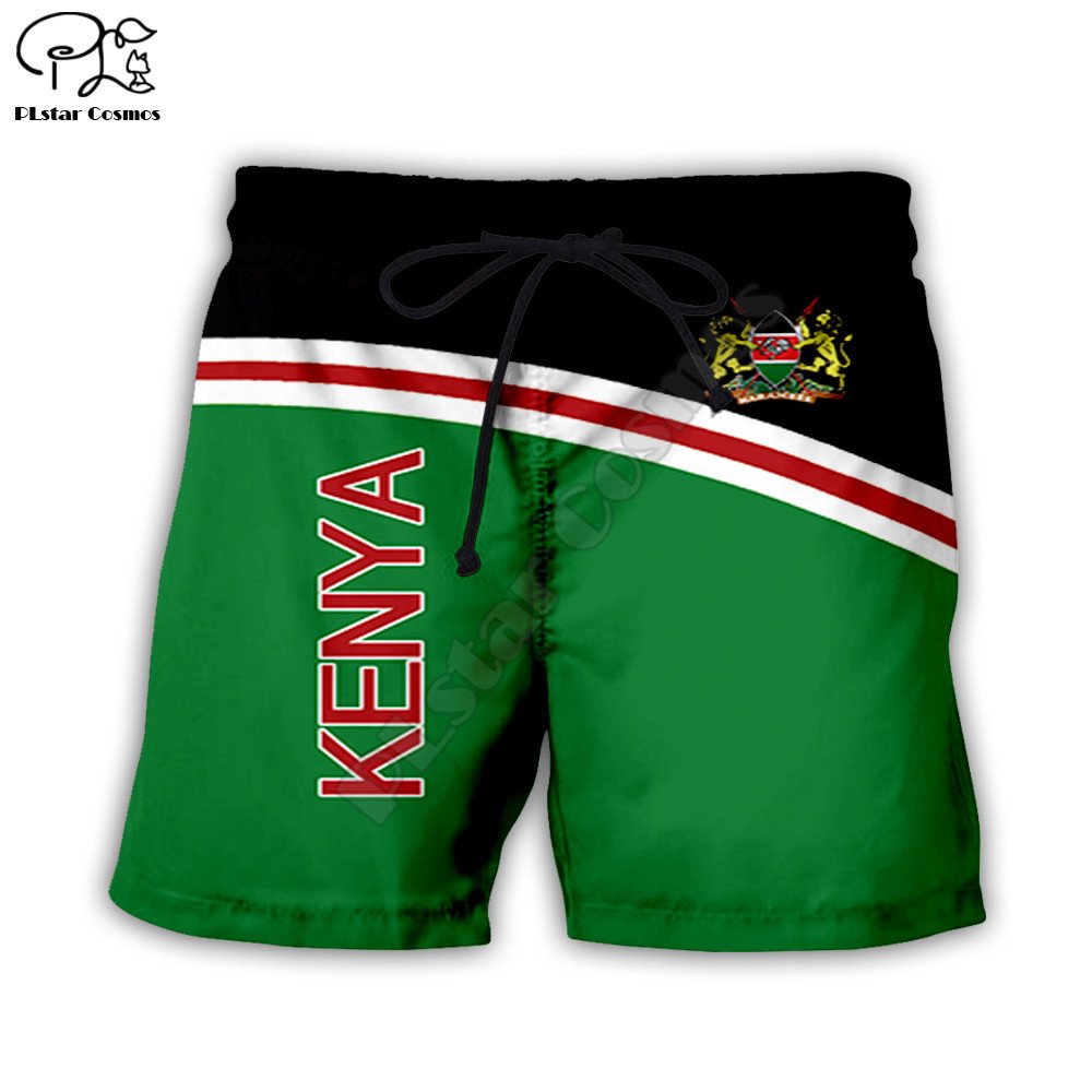 Mannen Zomer Aithiops Ethiopië Vlag Casual Shorts 3d Gedrukt Quick Dry Grappige Board Shorts Elastische Taille Drop Shipping