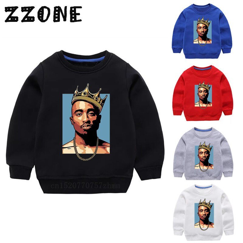 Kinderen Hoodies Kids Tupac 2pac Print Hip Hop Sweatshirts Baby Katoenen Trui Tops Meisjes Jongens Herfst Kleding, KYT287 Kinderen Hoodies Kids Tupac 2pac Print Hip Hop Sweatshirts Baby Katoenen Trui Tops Meisjes Jongens Herfst Kleding, KYT287
