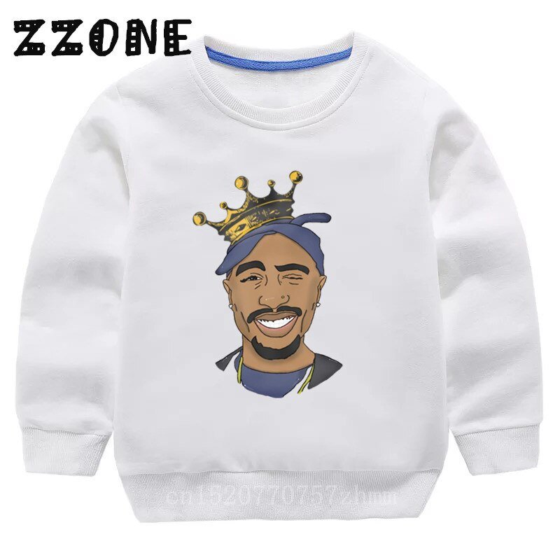 Kinderen Hoodies Kids Tupac 2pac Print Hip Hop Sweatshirts Baby Katoenen Trui Tops Meisjes Jongens Herfst Kleding, KYT287 Kinderen Hoodies Kids Tupac 2pac Print Hip Hop Sweatshirts Baby Katoenen Trui Tops Meisjes Jongens Herfst Kleding, KYT287