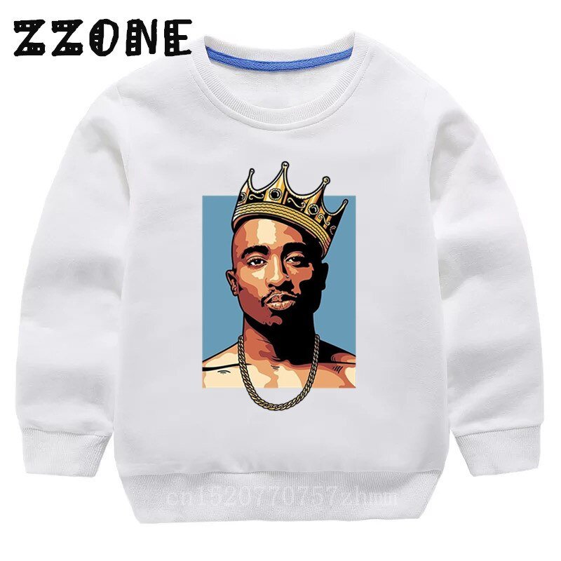 Kinderen Hoodies Kids Tupac 2pac Print Hip Hop Sweatshirts Baby Katoenen Trui Tops Meisjes Jongens Herfst Kleding, KYT287 Kinderen Hoodies Kids Tupac 2pac Print Hip Hop Sweatshirts Baby Katoenen Trui Tops Meisjes Jongens Herfst Kleding, KYT287