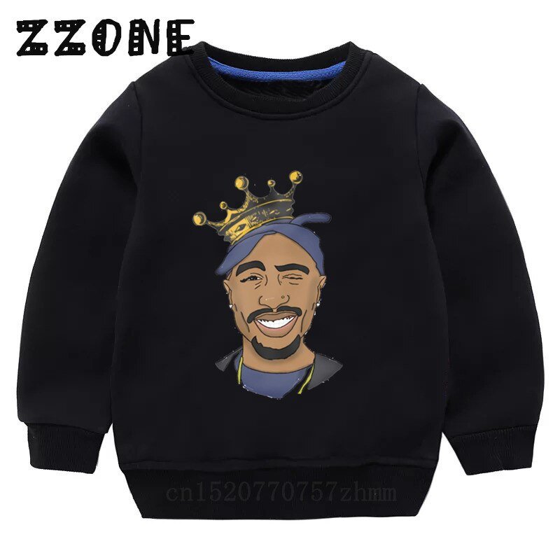 Kinderen Hoodies Kids Tupac 2pac Print Hip Hop Sweatshirts Baby Katoenen Trui Tops Meisjes Jongens Herfst Kleding, KYT287 Kinderen Hoodies Kids Tupac 2pac Print Hip Hop Sweatshirts Baby Katoenen Trui Tops Meisjes Jongens Herfst Kleding, KYT287
