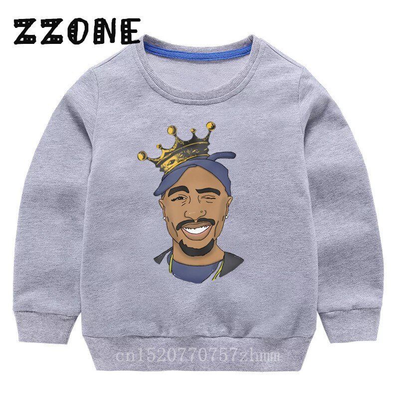 Kinderen Hoodies Kids Tupac 2pac Print Hip Hop Sweatshirts Baby Katoenen Trui Tops Meisjes Jongens Herfst Kleding, KYT287 Kinderen Hoodies Kids Tupac 2pac Print Hip Hop Sweatshirts Baby Katoenen Trui Tops Meisjes Jongens Herfst Kleding, KYT287