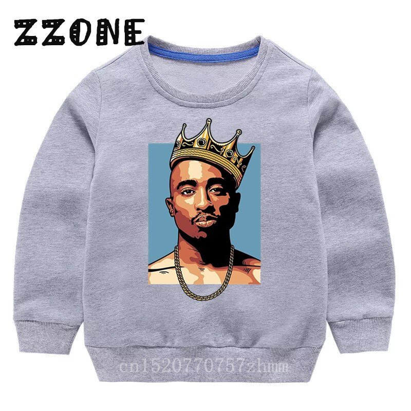 Kinderen Hoodies Kids Tupac 2pac Print Hip Hop Sweatshirts Baby Katoenen Trui Tops Meisjes Jongens Herfst Kleding, KYT287 Kinderen Hoodies Kids Tupac 2pac Print Hip Hop Sweatshirts Baby Katoenen Trui Tops Meisjes Jongens Herfst Kleding, KYT287