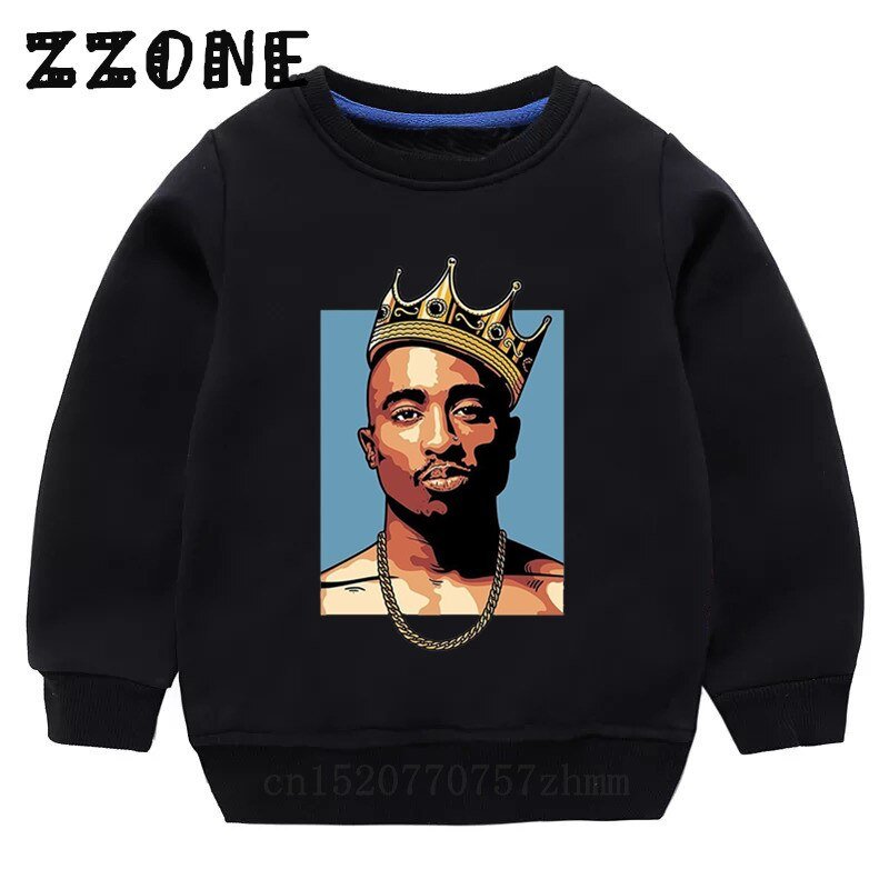 Kinderen Hoodies Kids Tupac 2pac Print Hip Hop Sweatshirts Baby Katoenen Trui Tops Meisjes Jongens Herfst Kleding, KYT287 Kinderen Hoodies Kids Tupac 2pac Print Hip Hop Sweatshirts Baby Katoenen Trui Tops Meisjes Jongens Herfst Kleding, KYT287