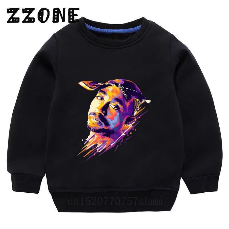 Kinderen Hoodies Kids Tupac 2pac Print Hip Hop Sweatshirts Baby Katoenen Trui Tops Meisjes Jongens Herfst Kleding, KYT287 Kinderen Hoodies Kids Tupac 2pac Print Hip Hop Sweatshirts Baby Katoenen Trui Tops Meisjes Jongens Herfst Kleding, KYT287