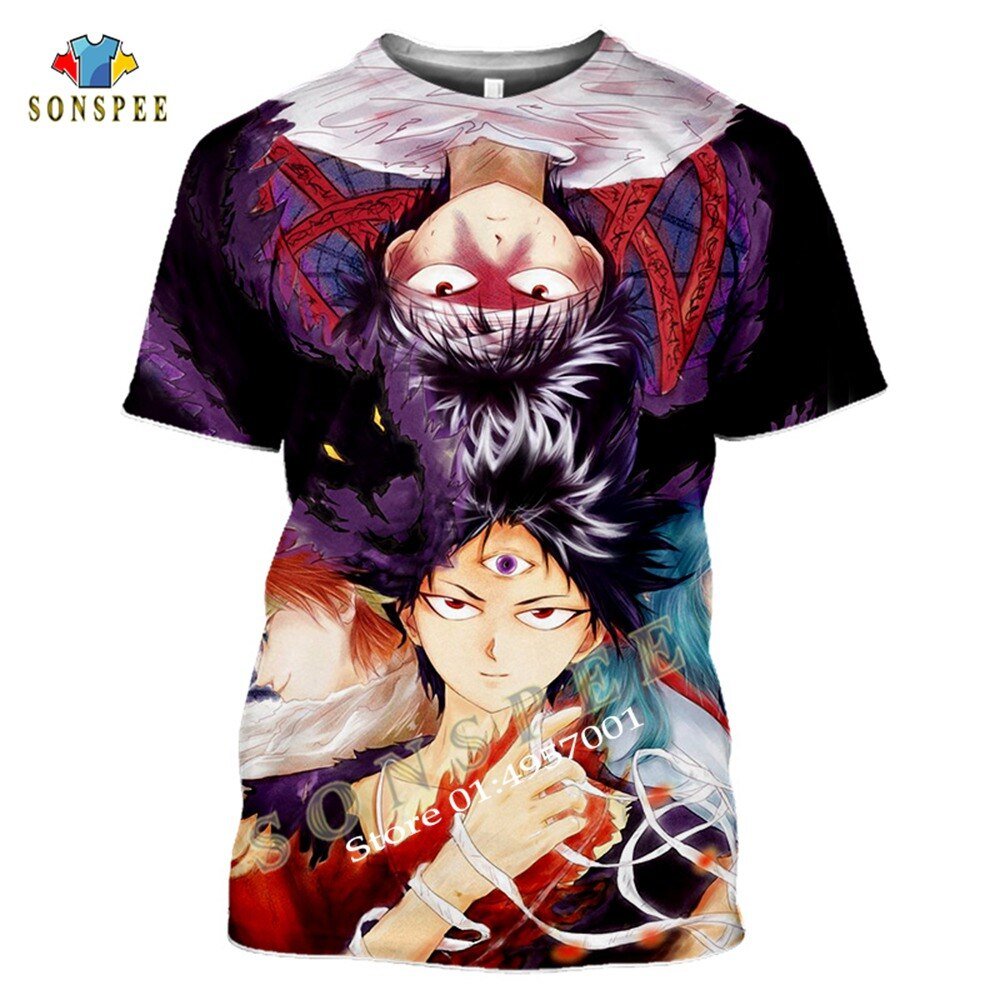 Japanse Klassieke Anime Yuyu Hakusho Hero 3D Gedrukt Unisex Man T-shirt Zomer Korte Mouw Mannen Harajuku Casual Fitness Shirts